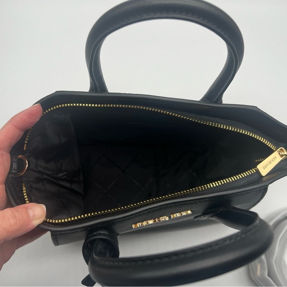 MICHAEL KORS Avril Small Leather Top-Zip Satchel, Style 35F1G4VM2L Pristine Bag - Picture 10 of 17